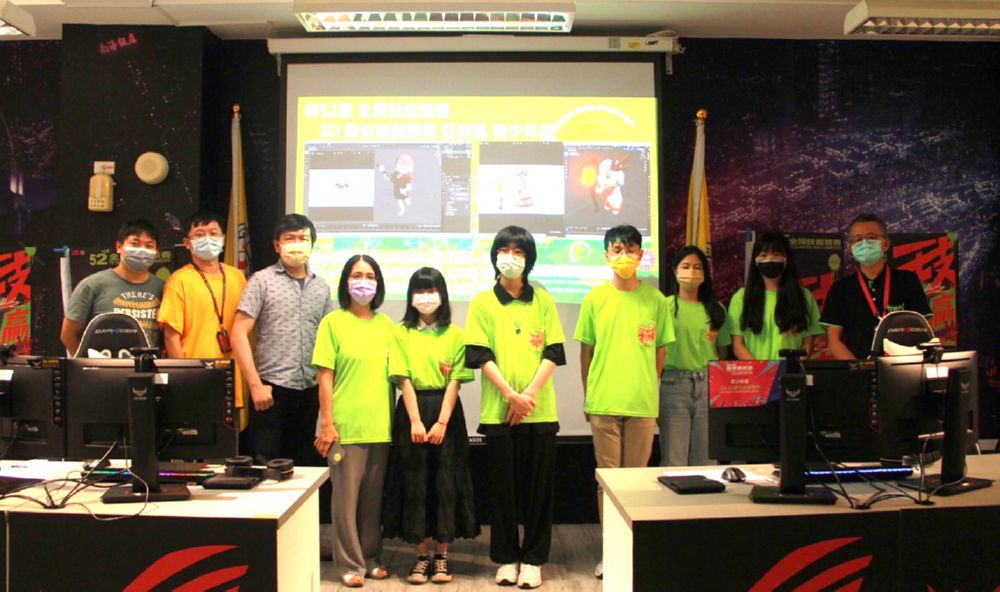 3D數位遊戲藝術亞洲邀請賽就在臺北育達高中